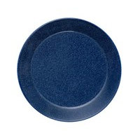 Teema lautanen 17 cm meleerattu sininen, Iittala