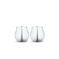 Cafu Kynttilänlyhty 2-pack Ruostumaton teräs, Georg Jensen