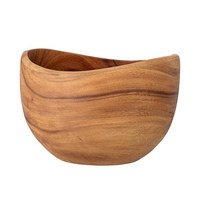 Bowl, Brown, Acacia, Bloomingville