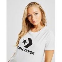 Converse star chevron t-paita naiset - womens, valkoinen, converse