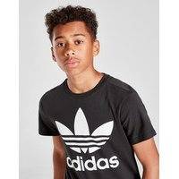 Adidas originals trefoil t-paita juniorit - kids, musta, adidas originals