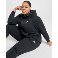 Nike essential pluskokoinen huppari naiset - womens, musta, nike