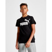 Puma essential logo t-paita juniorit - kids, musta, puma