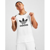 Adidas originals trefoil tank toppi miehet - mens, valkoinen, adidas originals