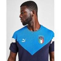 Puma italy icon short sleeve t-shirt - mens, laivastonsininen, puma