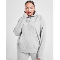 Nike essential pluskokoinen huppari naiset - womens, harmaa, nike