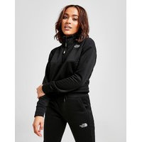 The north face mittelegi 1/4 zip crop track top - only at jd - womens, musta, the north face