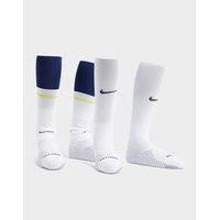 Nike tottenham hotspur fc 2020/21 home socks junior - kids, valkoinen, nike