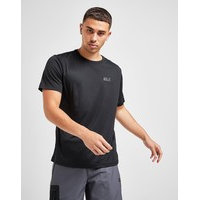 Jack wolfskin tech t-shirt - mens, musta, jack wolfskin