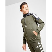 Adidas match 1/4 zip overhead football hoodie junior - kids, vihreä, adidas