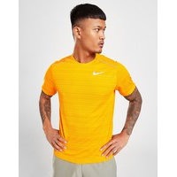 Nike miler short sleeve t-paita miehet - mens, oranssi, nike