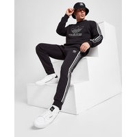 Adidas originals tri-tone 3-stripes fleece joggers - only at jd - mens, musta, adidas originals
