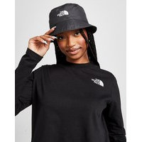 The north face long sleeve crop t-shirt - womens, musta, the north face