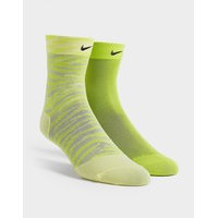 Nike varrelliset sukat 2 kpl naiset - womens, keltainen, nike