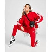 Adidas originals 3-stripes leggings - womens, punainen, adidas originals