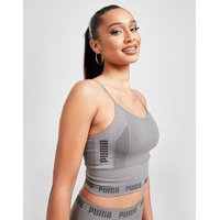 Puma evoknit seamless strappy bra - womens, harmaa, puma