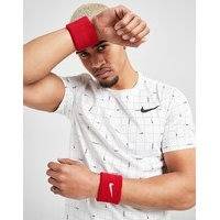 Nike 2 pack swoosh wristband - mens, punainen, nike