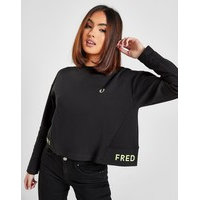 Fred perry pitkähihainen paita naiset - womens, musta, fred perry