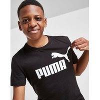 Puma core logo t-shirt junior - kids, musta, puma