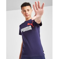 Puma t-paita juniorit - kids, laivastonsininen, puma