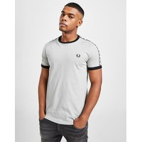 Fred perry taped ringer t-shirt - only at jd - mens, harmaa, fred perry