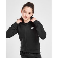 Nike girls' sportswear club full zip hoodie junior - kids, musta, nike