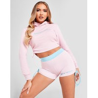 Odolls sport strings crop hoodie - womens, vaaleanpunainen, odolls sport