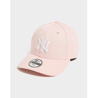 New era mlb 9forty new york yankees cap junior - kids, vaaleanpunainen, new era