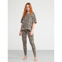 Pyjamasetti, jossa leggingsit, Lindex