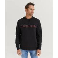 Collegepusero 3D Embroidery Logo Sweatshirt, Calvin Klein