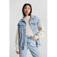 90s sleeveless denim jacket, Gina Tricot