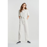 Short sleeve denim suit, Gina Tricot