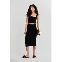 Vida rib skirt, Gina Tricot