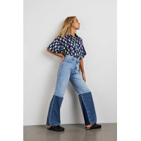 Block wide jeans, Gina Tricot