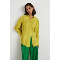 Acra pleated shirt, Gina Tricot