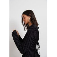 Arvin pleated blouse, Gina Tricot