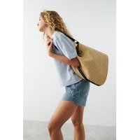 Izza straw bag, Gina Tricot