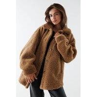 Celeste teddy jacket, Gina Tricot