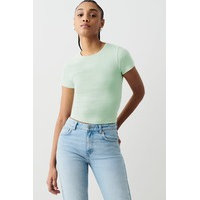 Basic tight top, Gina Tricot