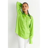 Gabriella satin shirt, Gina Tricot