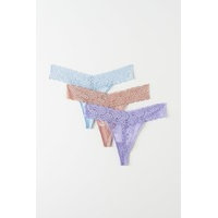 3-pack lace string, Gina Tricot