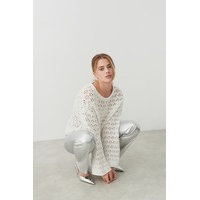 Knitted openwork sweater, Gina Tricot
