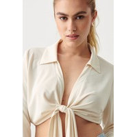 Front tie top, Gina Tricot