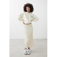 Ribbed knitted skirt, Gina Tricot