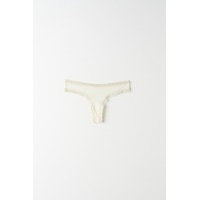 Rib lace string, Gina Tricot