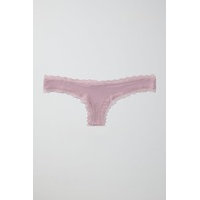 Rib lace string, Gina Tricot