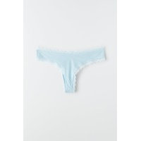 Rib lace string, Gina Tricot