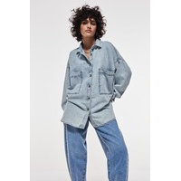 Oversized denim shirt, Gina Tricot