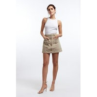 Utility zip denim skirt, Gina Tricot