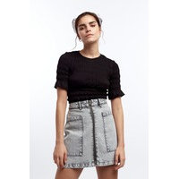 Utility zip denim skirt, Gina Tricot